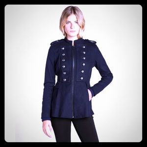 BCBG generation navy blue coat